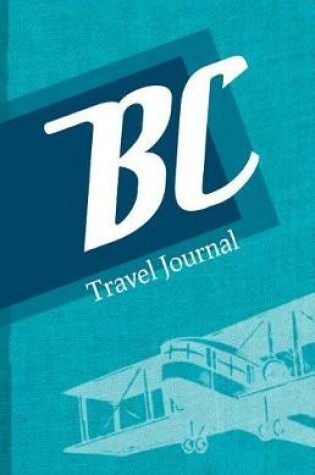 Cover of BC Travel Journal