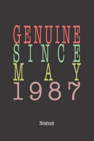 Cover of Genuine Since May 1987