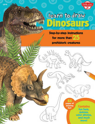 Book cover for Dinosaurs (Learn to Draw)