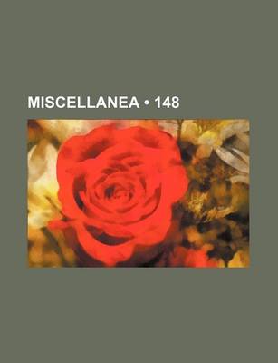 Book cover for Miscellanea (148)