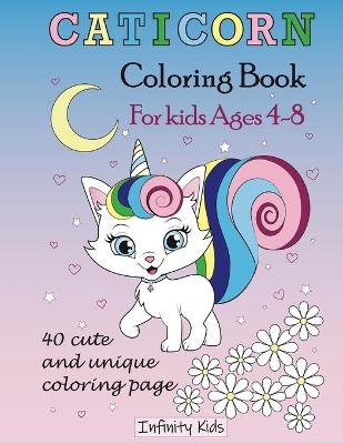 Book cover for Caticorn Coloring Book