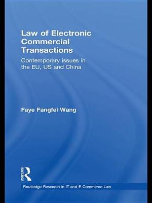 Cover of Law of Electronic Commercial Transactions