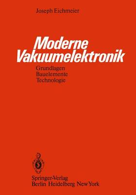 Book cover for Moderne Vakuumelektronik