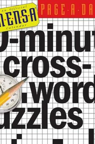 Cover of Mensa 10-minute Crossword