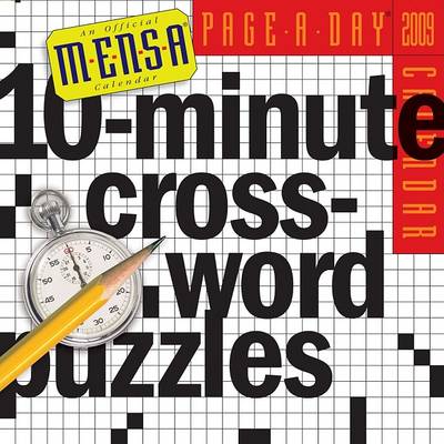 Book cover for Mensa 10-minute Crossword