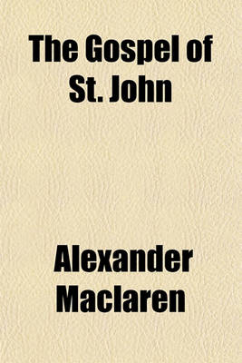 Book cover for The Gospel of St. John