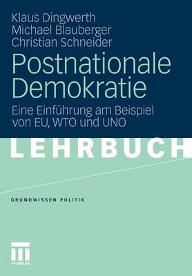 Book cover for Postnationale Demokratie