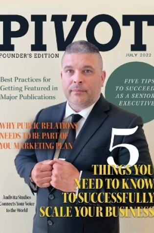 Cover of PIVOT Magazine Founders Edition