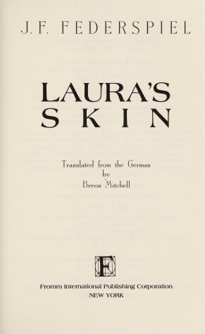 Book cover for Laura's Skin