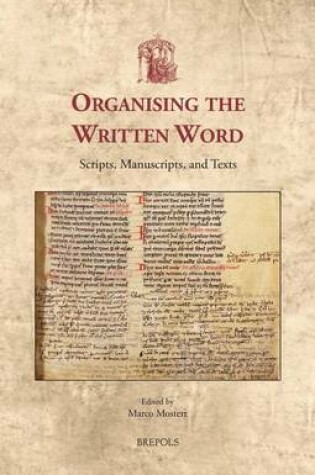 Cover of Organizing the Written Word