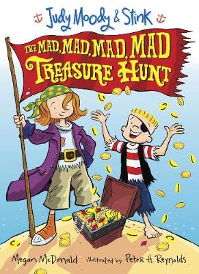 Book cover for Judy Moody and Stink: The Mad, Mad, Mad, Mad Treasure Hunt