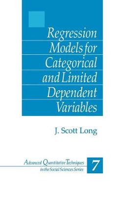 Cover of Regression Models for Categorical and Limited Dependent Variables