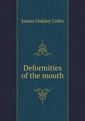 Book cover for Deformities of the mouth