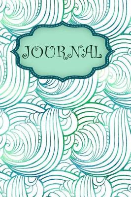 Book cover for Green Vibrant Wave Journal