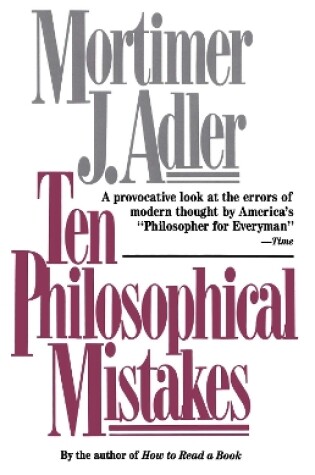 Cover of Ten Philosophical Mistakes