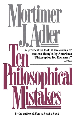 Book cover for Ten Philosophical Mistakes