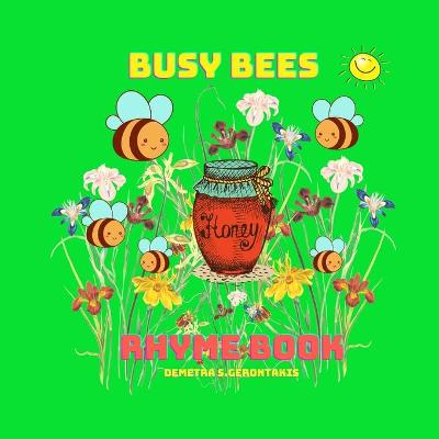 Book cover for Busy bees rhyme book