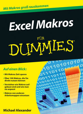 Book cover for Excel Makros programmieren für Dummies