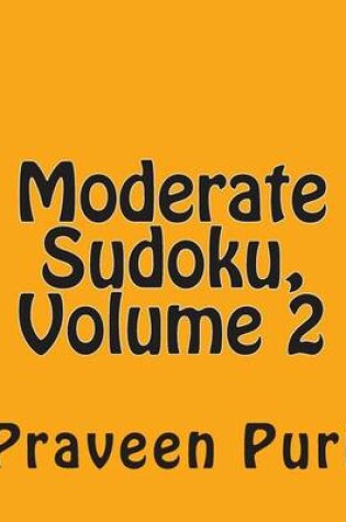 Cover of Moderate Sudoku, Volume 2