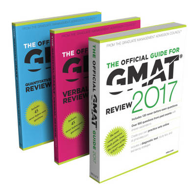 Book cover for The Official Guide to the GMAT Review 2017 Bundle + Question Bank + Video