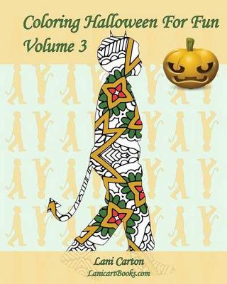 Book cover for Coloring Halloween for Fun - Volume 3