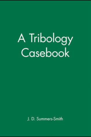 Cover of A Tribology Casebook