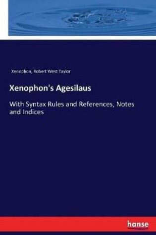 Cover of Xenophon's Agesilaus