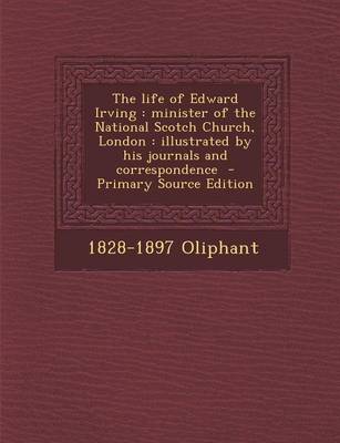 Book cover for The Life of Edward Irving