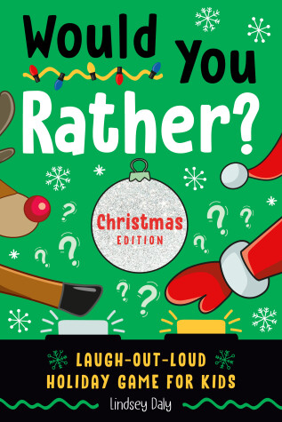 Book cover for Would You Rather? Christmas Edition