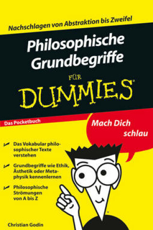 Cover of Philosophische Grundbegriffe fur Dummies