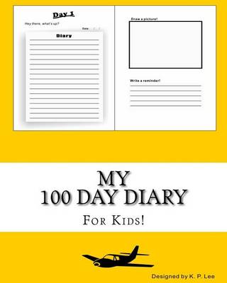 Book cover for My 100 Day Diary (Gold cover)
