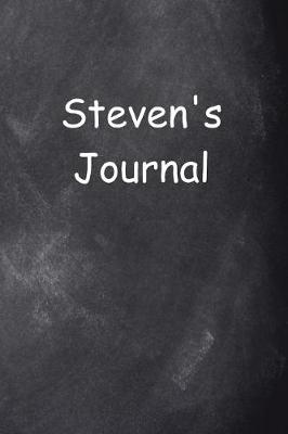 Book cover for Steven Personalized Name Journal Custom Name Gift Idea Steven