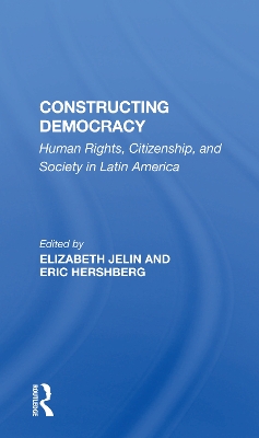 Book cover for Constructing Democracy