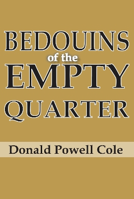 Cover of Bedouins of the Empty Quarter