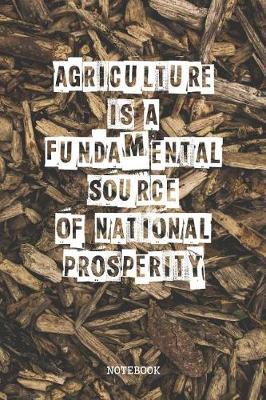 Book cover for Agriculture is a Fundamental Source of National Prosperity