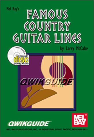 Book cover for Famous Country Guitar Lines Qwikguide