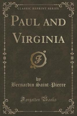 Book cover for Paul and Virginia (Classic Reprint)