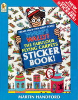 Book cover for Where's Wally? Flying Carpet Sticker Boo