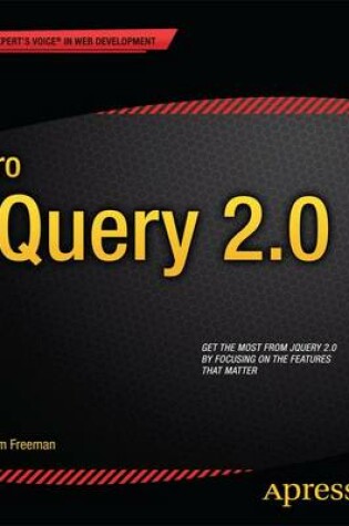 Cover of Pro jQuery 2.0