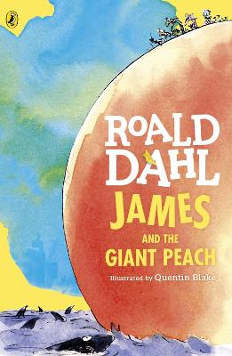 Book cover for James and the Giant Peach