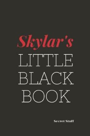 Cover of Skylar's. Little Black Book
