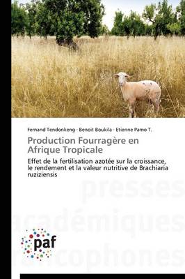 Book cover for Production Fourragere En Afrique Tropicale