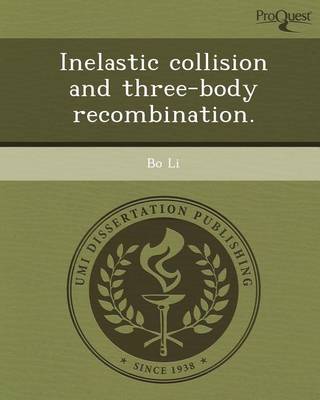 Book cover for Inelastic Collision and Three-Body Recombination