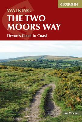 Book cover for The Two Moors Way