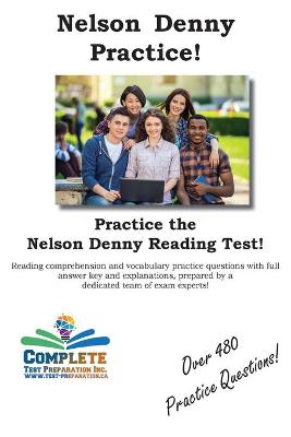 Book cover for Nelson Denny Practice!