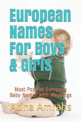 Book cover for European Names For Boys & Girls