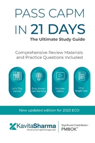 Cover of Pass CAPM in 21 Days - the Ultimate Study Guide