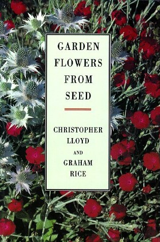 Cover of Garden Flowers from Seed