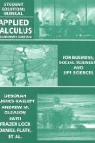 Cover of Applied Calculus for Business, Social Sciences and Life Sciences