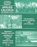 Book cover for Applied Calculus for Business, Social Sciences and Life Sciences